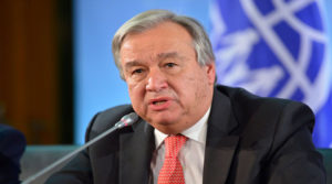 UN Secretary General Guterres