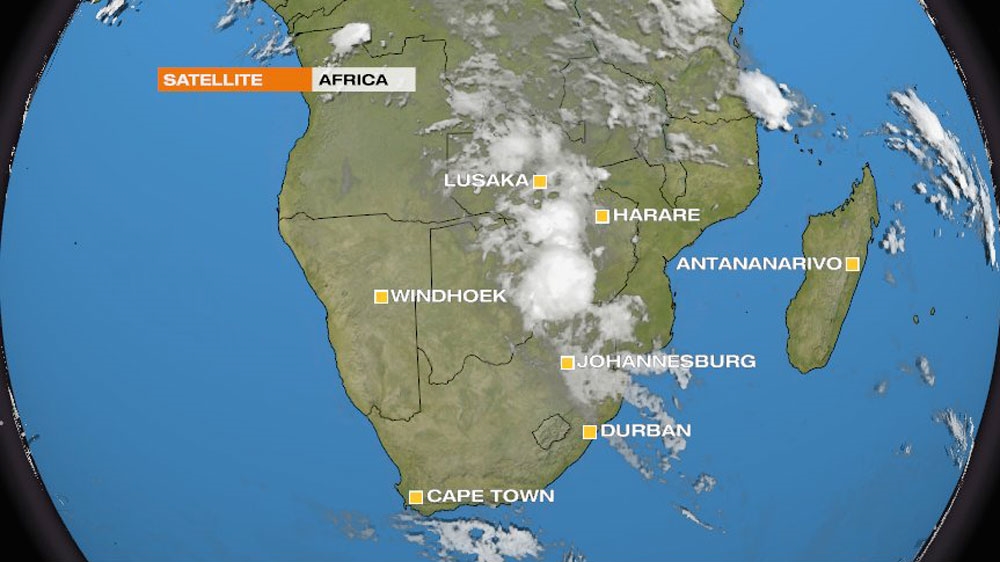 Deadly floods hit South Africa One person is feared dead and 12 rescued following floods across the northeast of the country.
