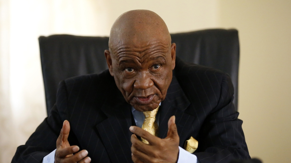 Thabane takes office as part of a coalition three years after an attempted coup and two days after his wife's murder.