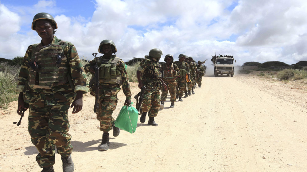 Official in Lower Shebelle region of Somalia confirms 24 soldiers dead but al-Shabab fighters claim 39 troops killed.