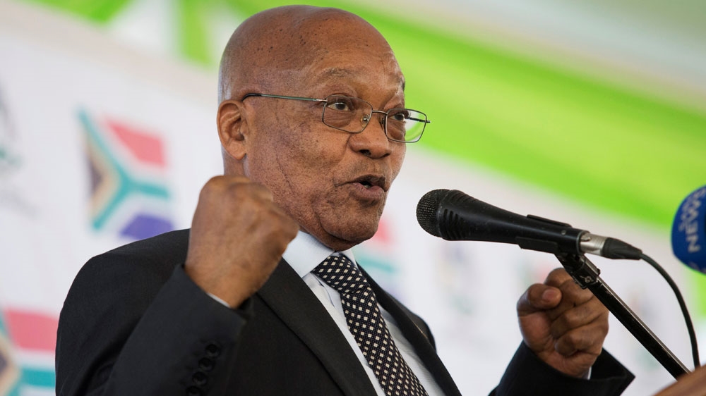 South African President survives another vote of no-confidence despite a secret ballot.