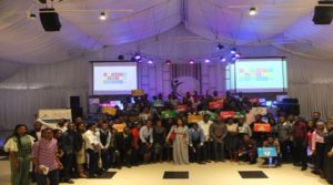 Youth delegates at the first Nigerian Youth SDGs Summit