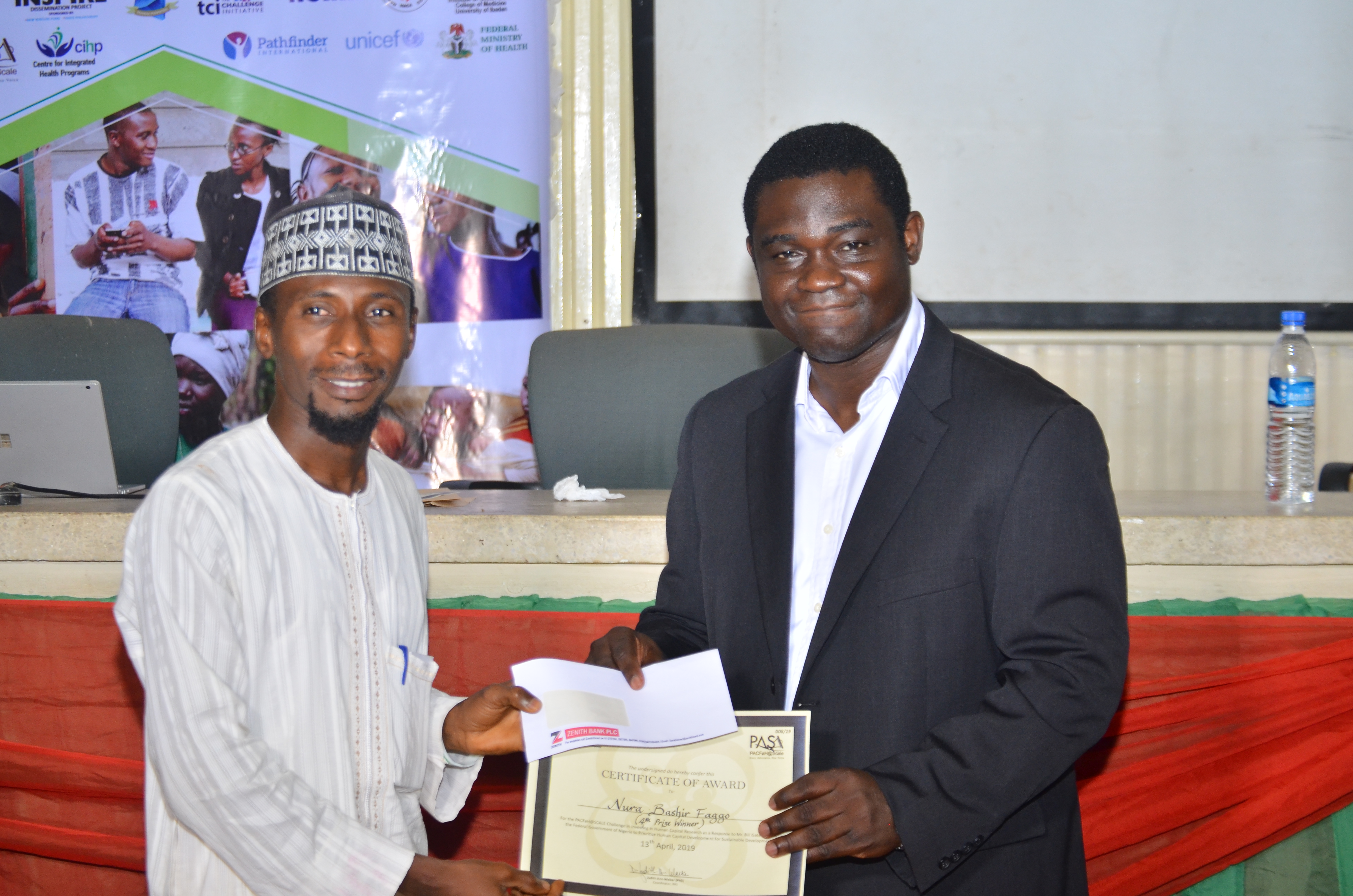 Nura Faggo, a journalist and graduate student in Mass Communication at Bayero University, Kano